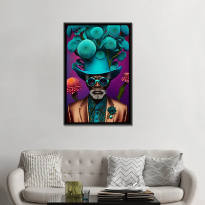 Papy africain rétro futuriste - Champignons VII