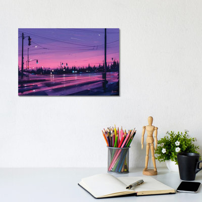 7 P.M by Alena Aenami - Wrapped Canvas Print
