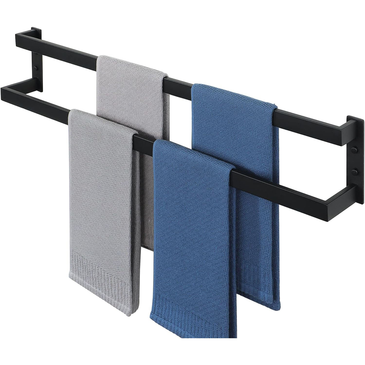 TIFONE 32" Double Towel Bar - SUS304 Stainless Steel Wall Mounted ...