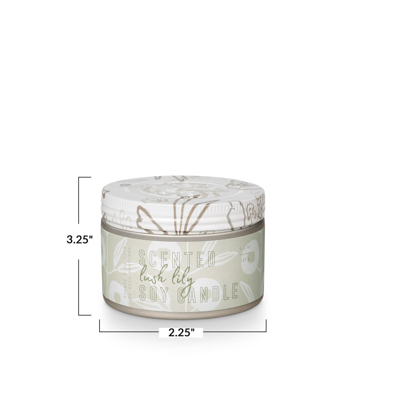 Essayé et vrai petit pot, lis luxuriant, Petite boîte