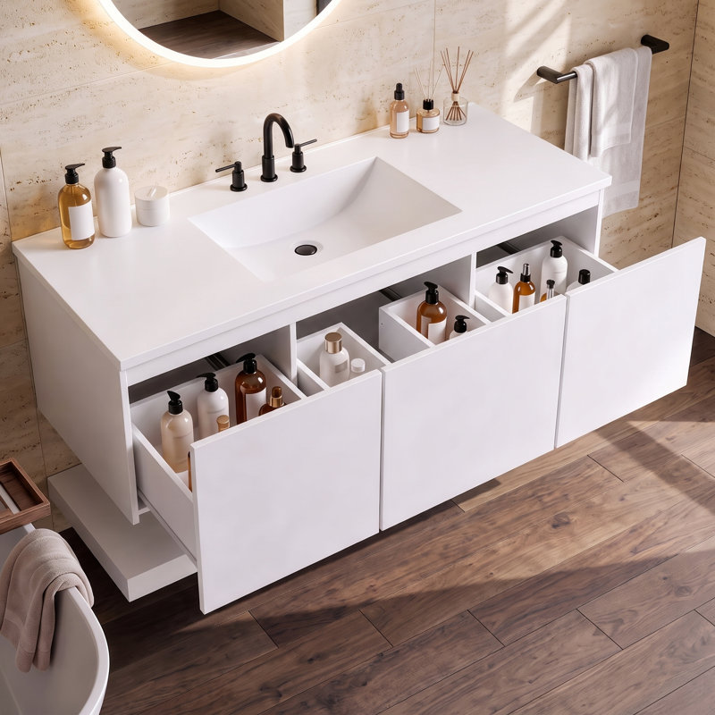 Ensemble de meuble-lavabo flottant 48 po Modern