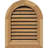 Ekena Millwork Wood Louver / Gable Vent-43712456-43712767-43712795