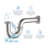 Kibi Decorative P-trap-72080015