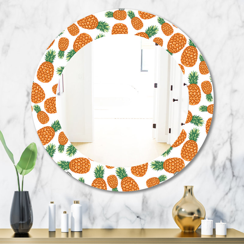 Miroir d'appoint Tropical Mood, H 31,5 po x l po