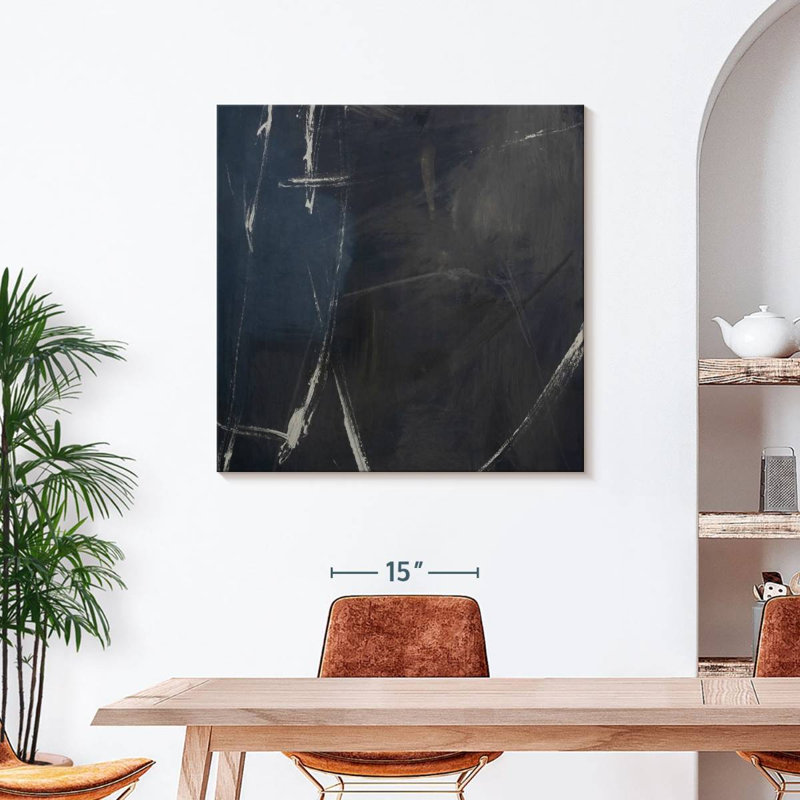 Slate Remnants I, 39" H x 39" W