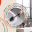 Brosse de toilette en métal et arche Acento avec doublure amovible et base lestée, noir mat-126150889