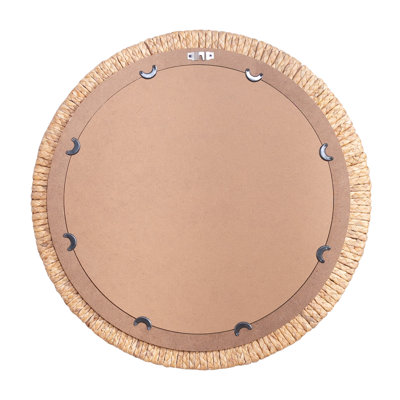 Straw Ropes Wall Mirror
