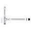 Siphon pour bouteille de salle de bain Kibi-57333431