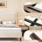 Queen Size Upholstered Wingback Platform Bed with Tall Headboard-Beige-1441749363-1448439381