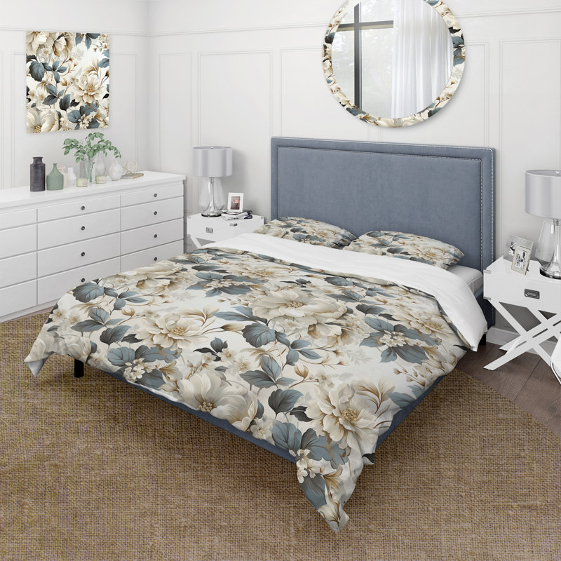 Ensemble de housse de couette Urban Victorian Splendor Victorian, Housse de couette simple + 1 taie décorative stan