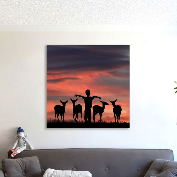 Look What I Found by Dominic Liam - Wrapped Canvas Print, 76cm H x 76cm W x 4cm D