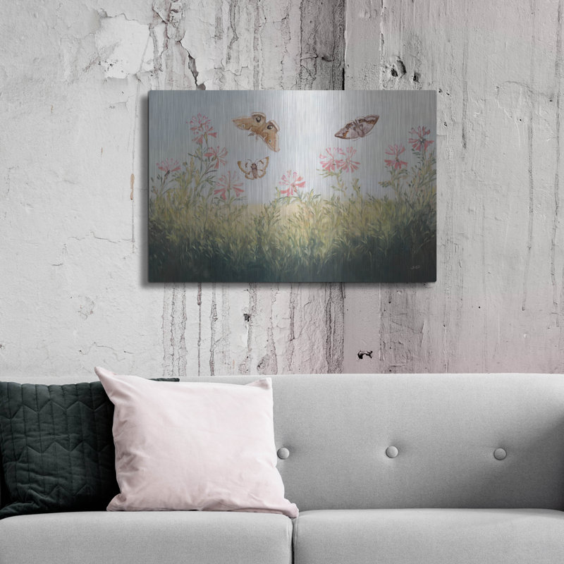 August Grove® «Fallow Field» par Julia Purinton, art mural en métal, H 24 po x l 36 po