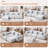 Boneless 114.17'' Wide Modern Knit Fabric Modular Sectional Sofa With All-foam Construction & Free Combination-1836198650