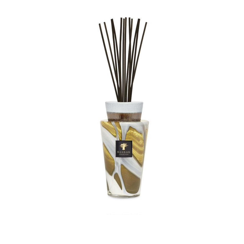 Totem Luxury Bottle Diffuser, 3.15" H x 9.65" W x 9.65" D, Stones Agate