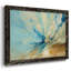 Bleu encadré sur toile-96271963-96271971
