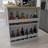 82.7" Kitchen Island With Extendable Dining Table With Spice Rack & Power Outlet-1070251150