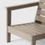 Fauteuil droit à assise profonde-1932805019
