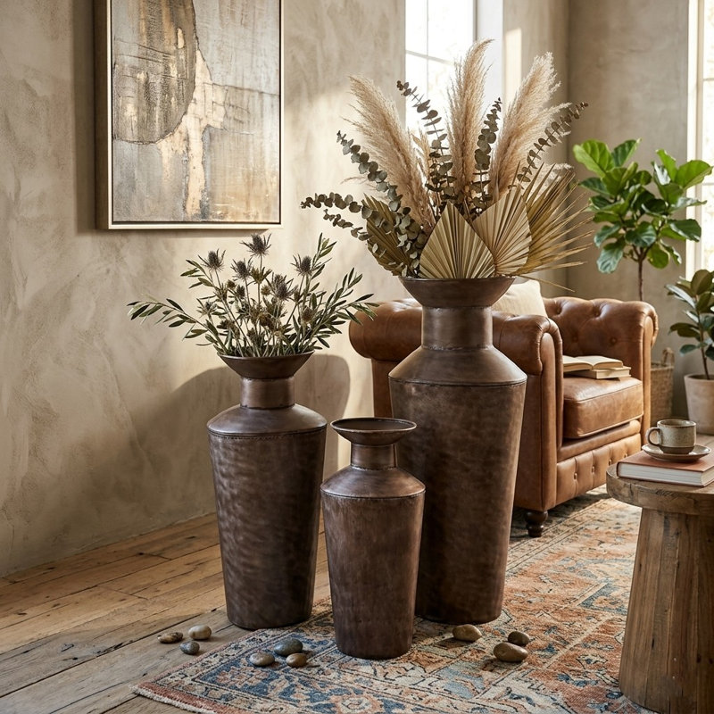 Ayva Metal Pot Planter