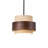 Modern Natural Stone And Wood Pendant Light