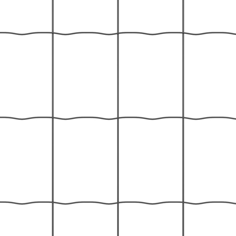 Galvanised Steel Border Fencing, Grey, 60 x 5000 x 0.2 cm