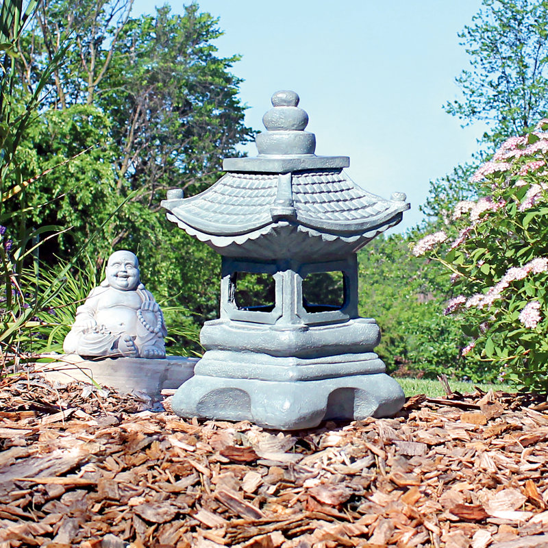 Chengdu Pagoda Asian Lantern Statue