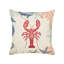 Castlewood Animal Print Beige Square Cushion