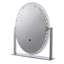 Preas Glass Round Floor Mirror