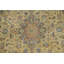 Tapis doré en laine noué à la main de conception unique 9 pi 6 po x 12 pi 2 po