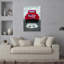 American Road Vintage Wall Art Print 1 Piece Wrapped Canvas Wall Art-1933764132