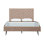 Lit plateforme en bois d'eucalyptus Crosby
