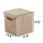 100% Jute Cubby Minimalist Felt Storage Box