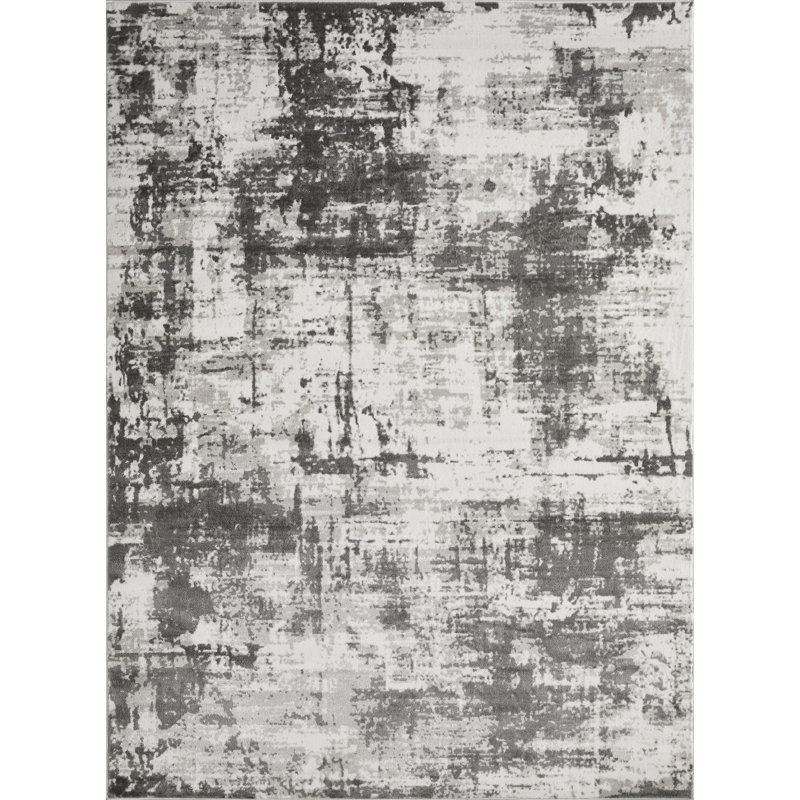 Sharitta Abstract Indoor Rug, Rectangle 9'10" x 12'10"