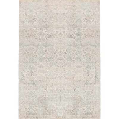 Windsom Oriental Area Rug in Beige