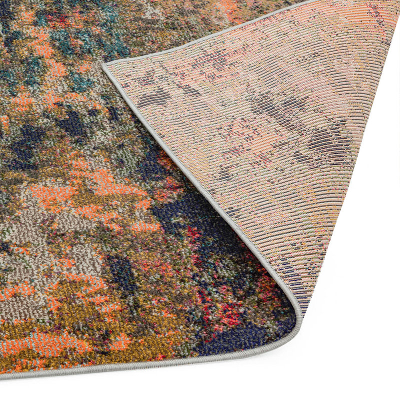 Modern Easy To Clean Abstract Rug For Dining Room, Rectangle 200 x 300cm