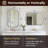Anayalee Traditional Scalloped Rectangle Bathroom Vanity Mirror | Stainless Steel Frame-242732413-219904210