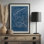 Blueprint 1820 Map of Ohio by Deny Designs Art Print