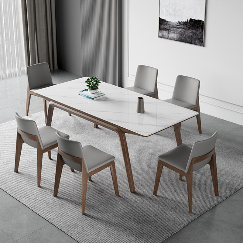 Ensemble de salle à manger Nordic, H 29,5 po x L 55,1 po x l 31,4 po