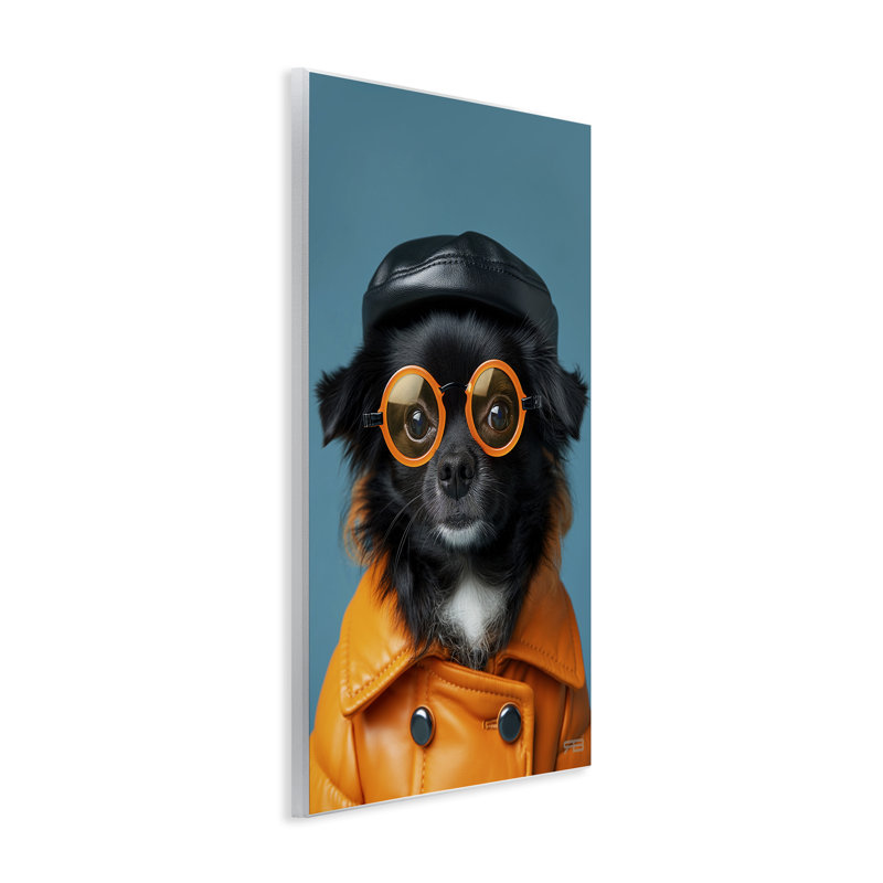 Art mural tendance par Roozbeh Bahramali, H 19 po x l 13 po
