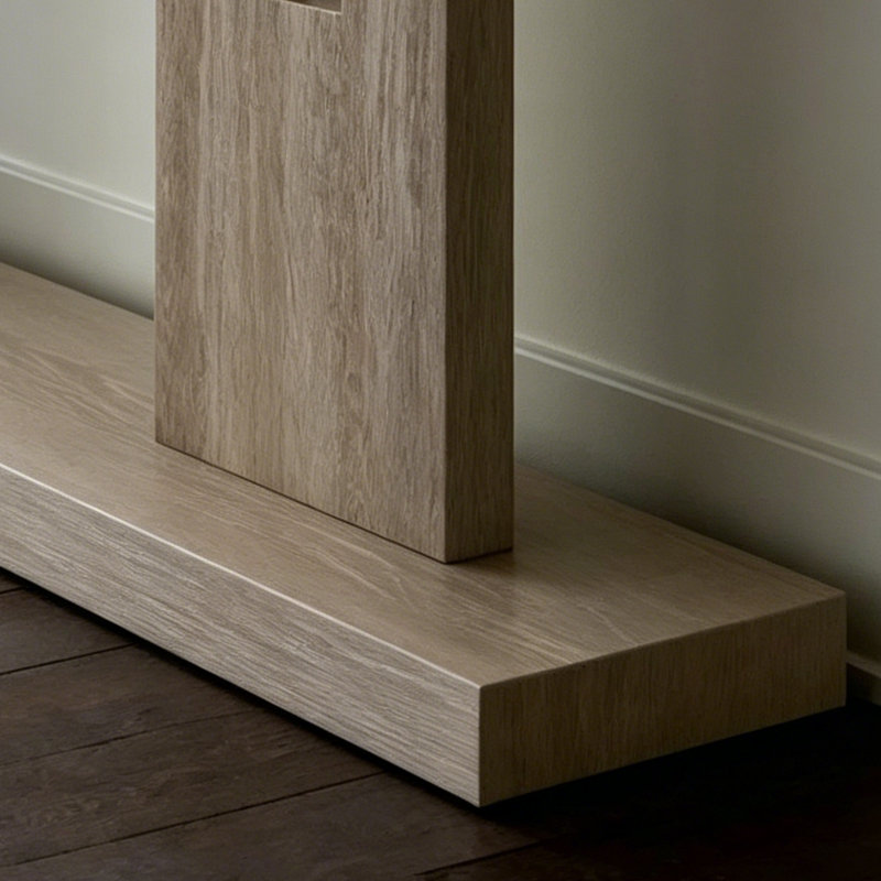 Console de style américain rétro et simple, H 31,5 po x l 47,24 po x P 13,78 po