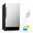 COTLIN 15"W Under Counter/Freestanding Ice Maker Machine  25 Lbs/Day Production Clear Crescent Ice ,Self Cleaning and No Draining Required