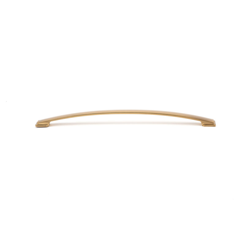 Poignée arche en métal 6 5/16 po, Aurum or brossé, 12 5/8"