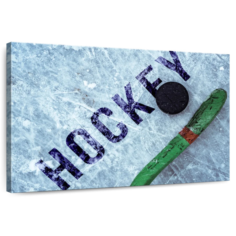 Sirci jouer au hockey, H 20 po x l 30 po