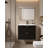Rhythm 31" Two Drawer Wall-Mounted Vanity - Matte Black-87459692
