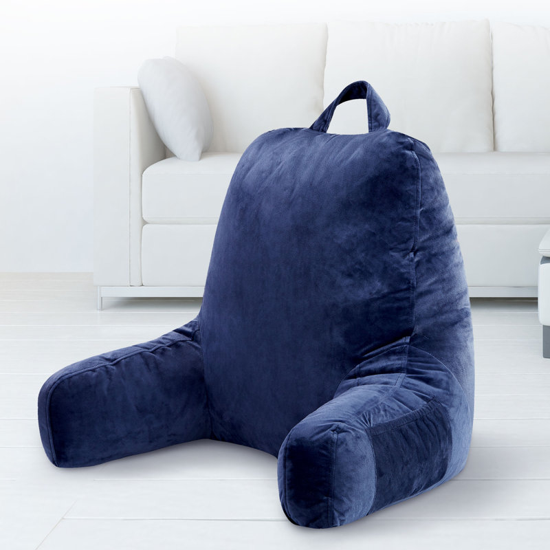 Throw Pillow, Navy, 20" H x 15" W