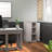 Modular Storage 21.38" W 3 Shelf Storage with Doors-98788127