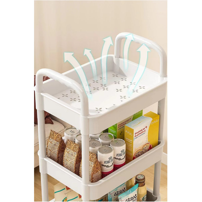 27cm W Plastic Storage Rack