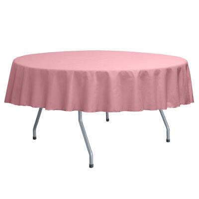 Bjarne Solid Color Round Tablecloth