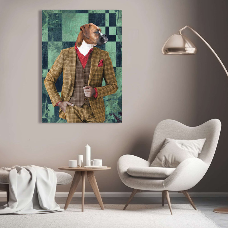 Gentleman 1 by VizLab - Wrapped Canvas Print, 100cm H x 70cm W x 4cm D