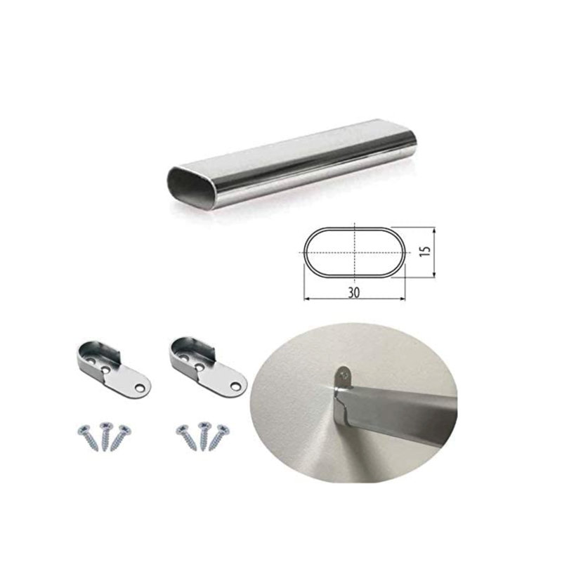 Kortney Metal Closet Rod, 60 cm