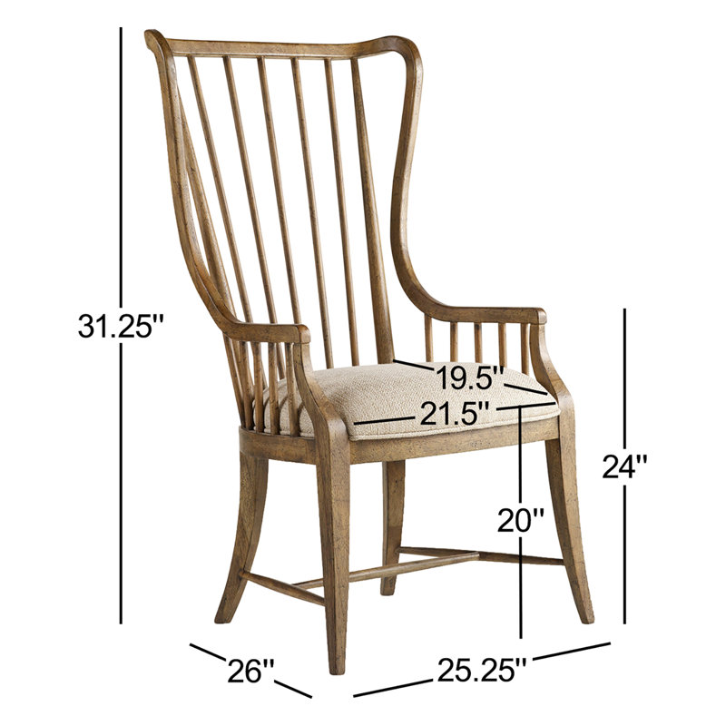Sanctuary Upholstered Arm Chair